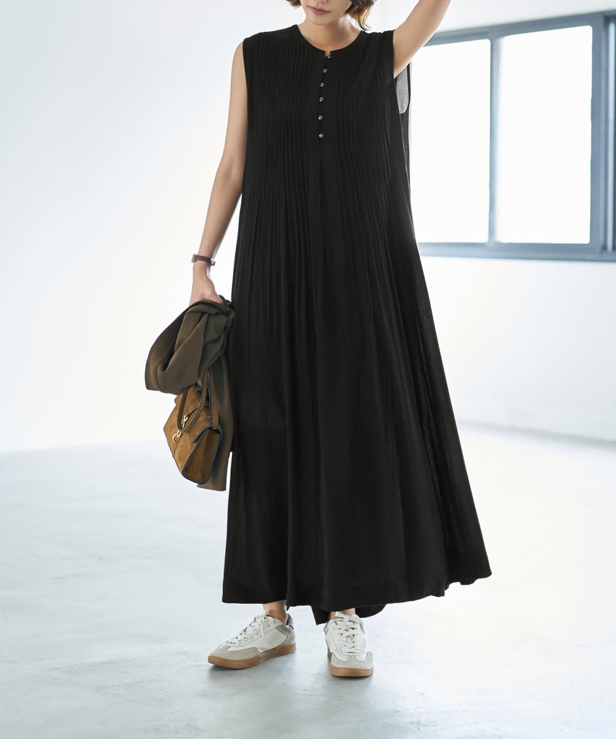 着用イメージ 167cm ブラック 02サイズ