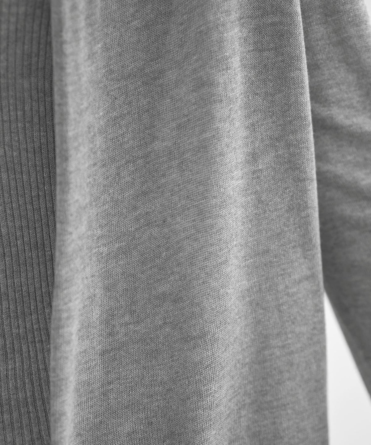 着用イメージ 167cm ライトグレー