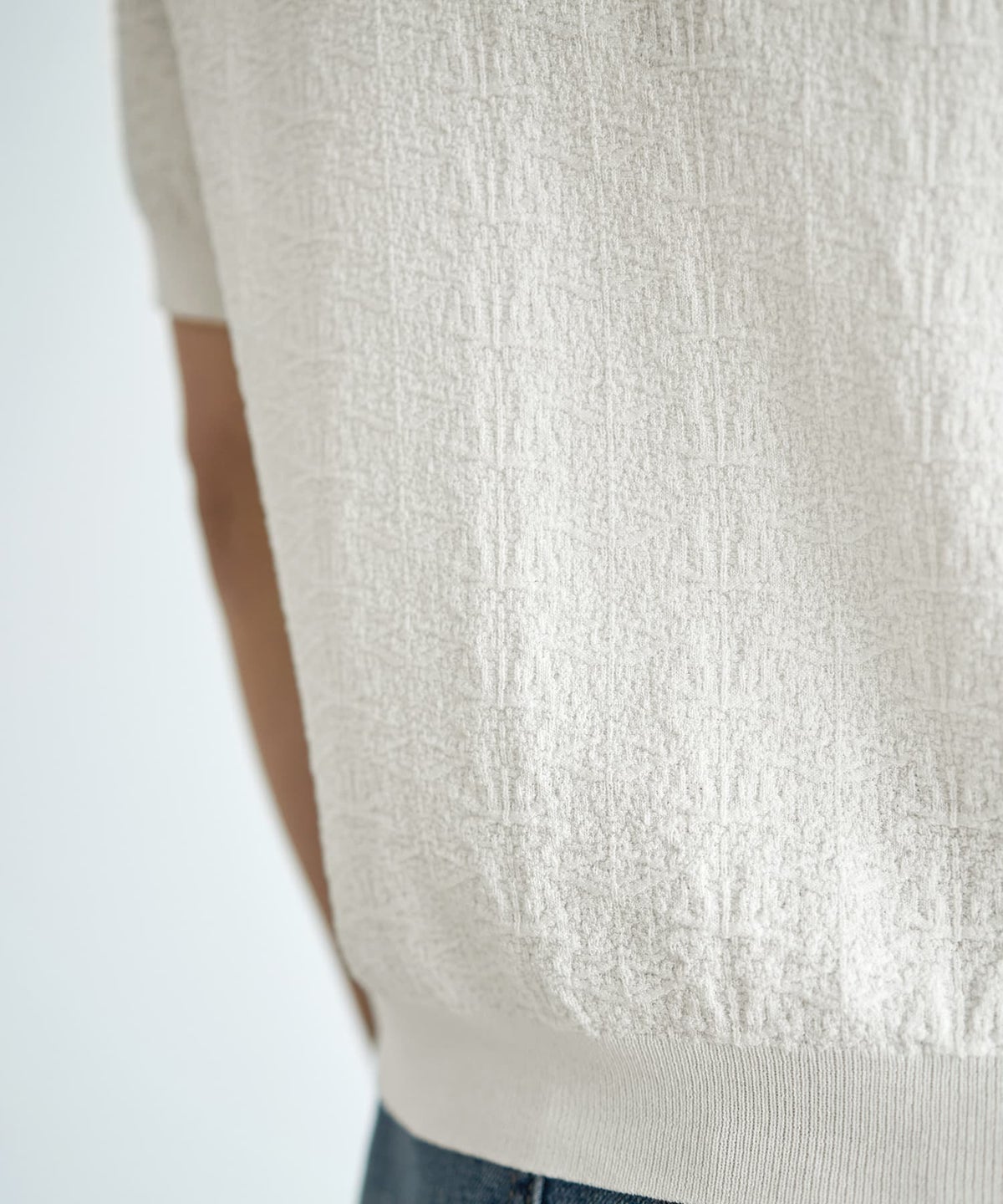 着用イメージ 167cm ホワイト