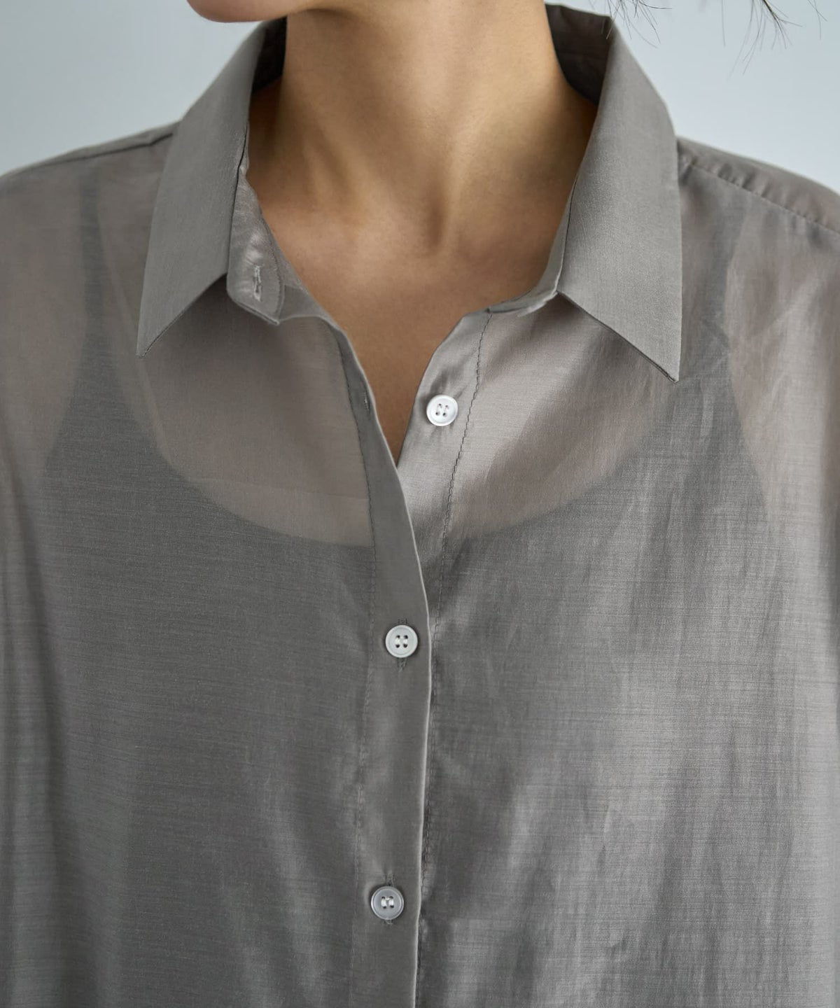 着用イメージ 166cm ストーン