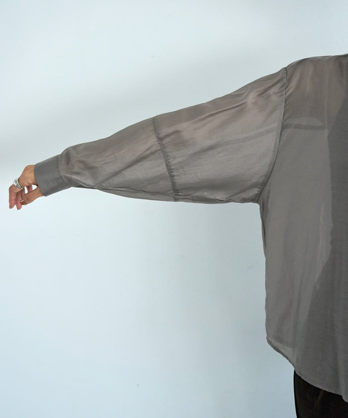 着用イメージ 166cm ストーン