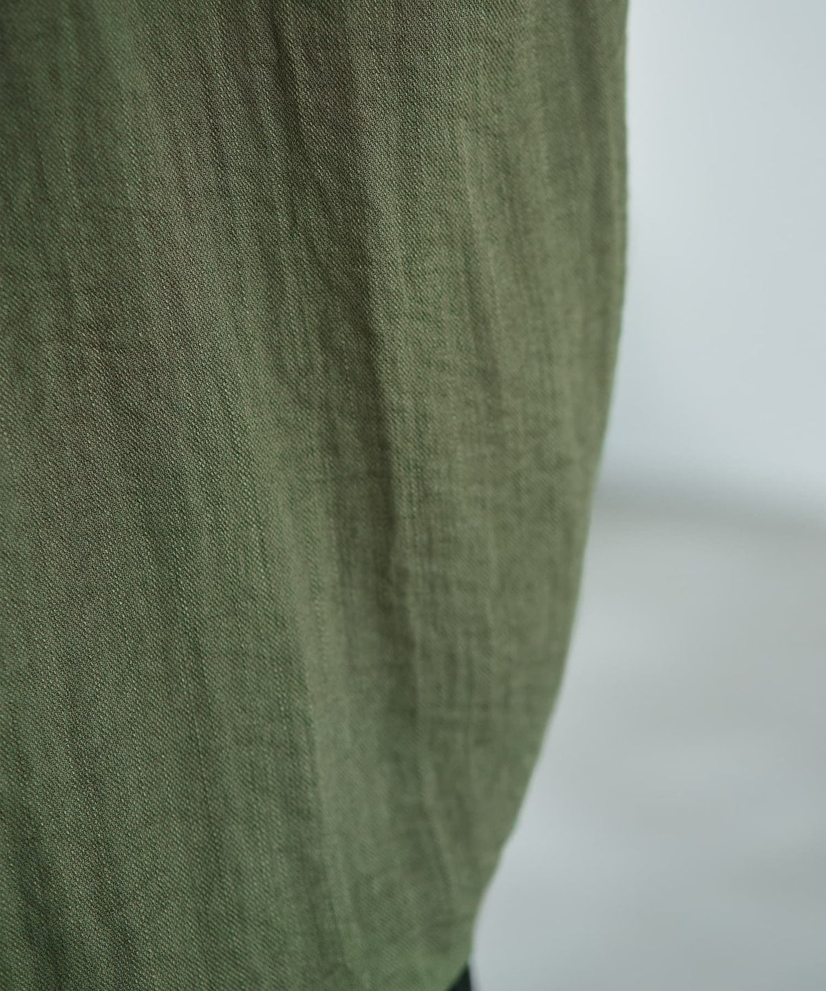 着用イメージ 166cm バジルグリーン