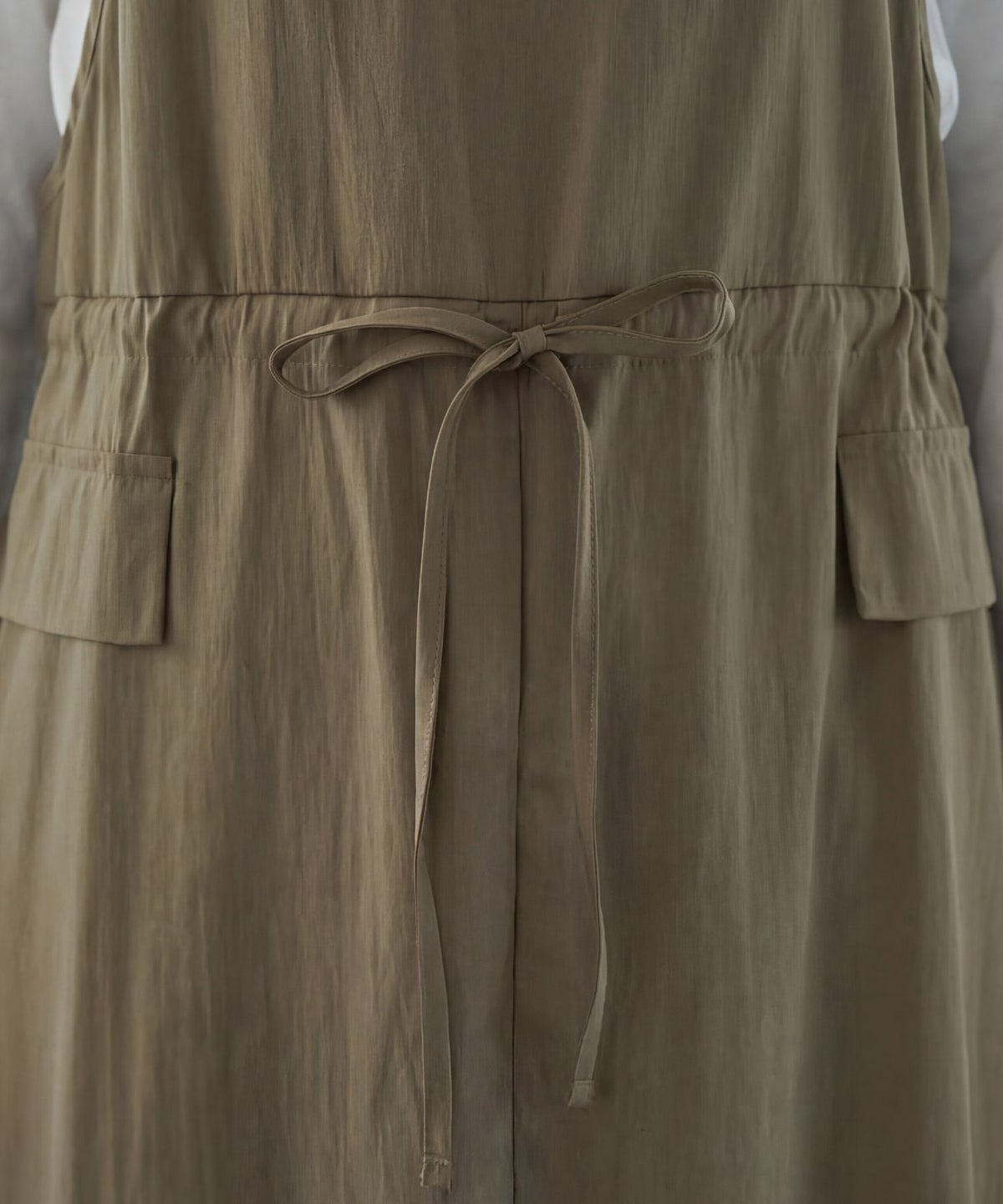 着用イメージ 163cm オリーブベージュ