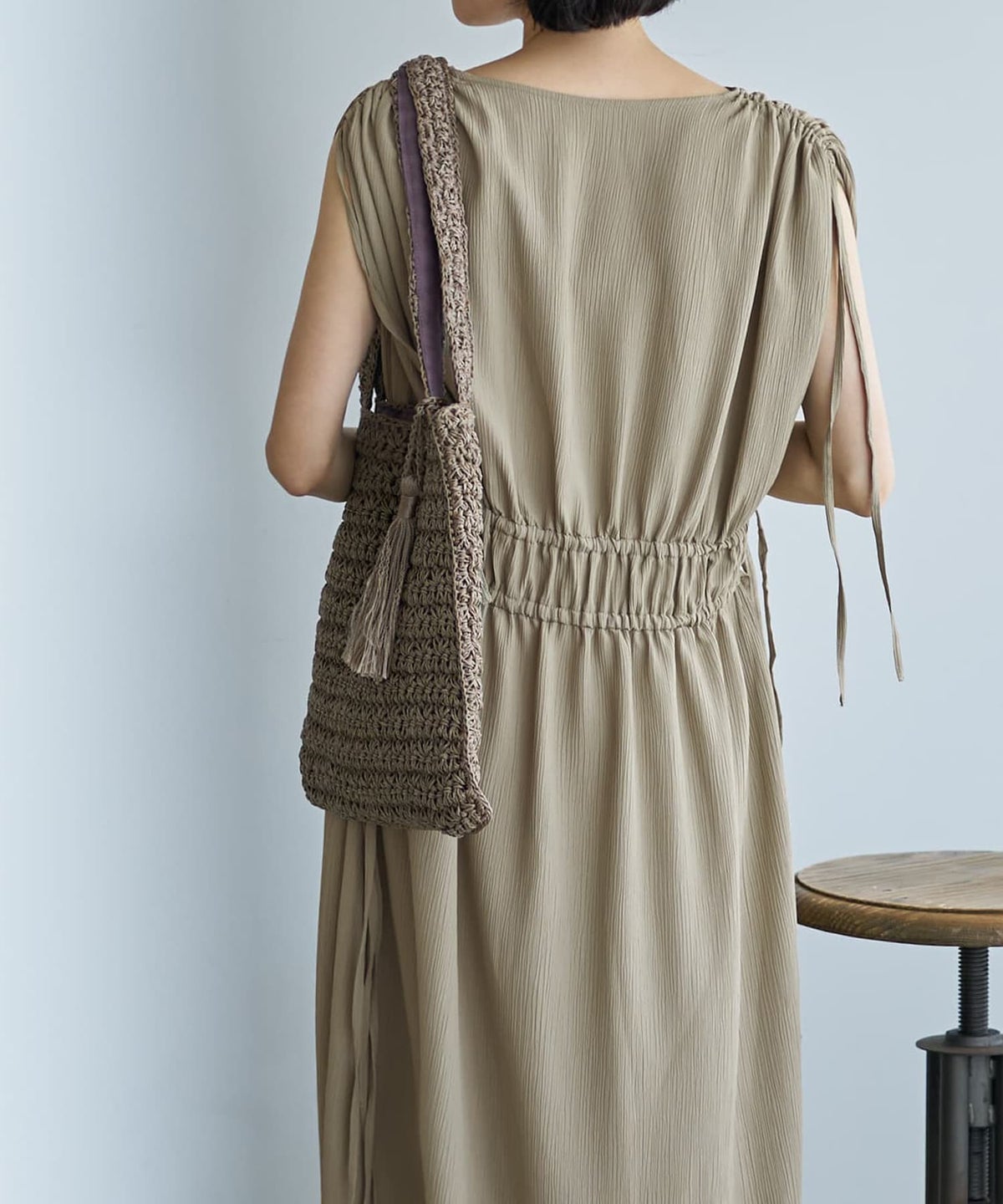 着用イメージ 167cm 02サイズ オリーブ