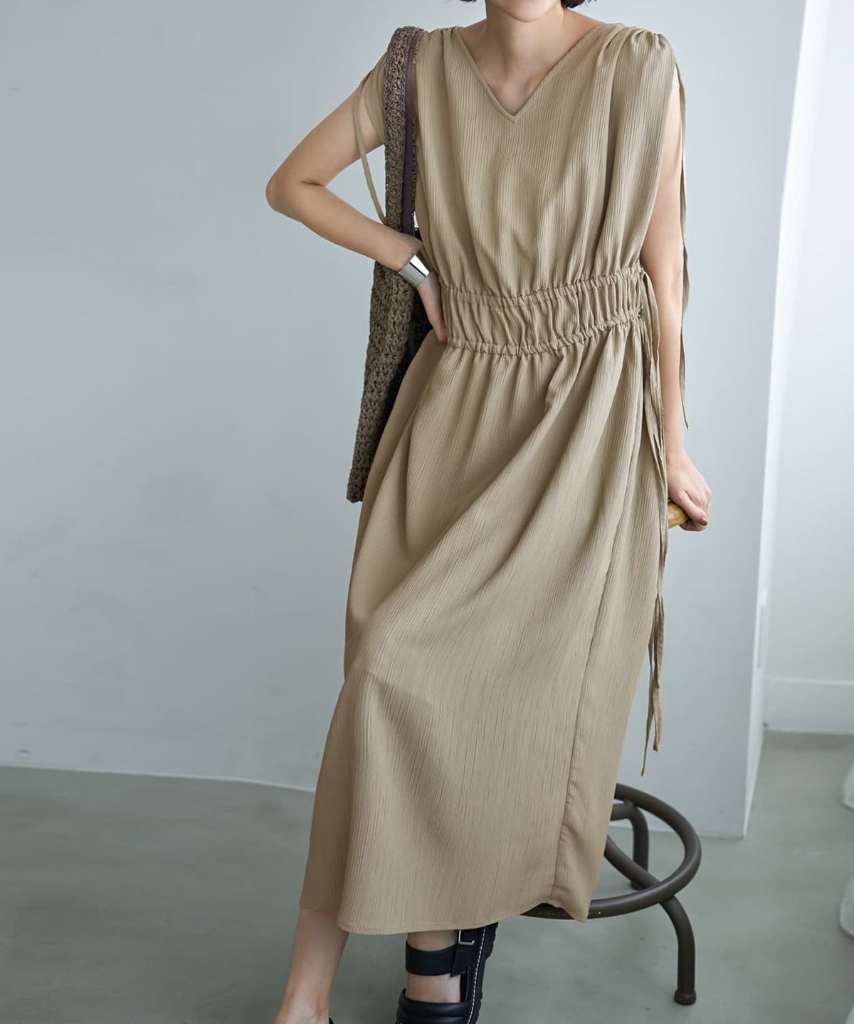 着用イメージ 167cm 02サイズ オリーブ