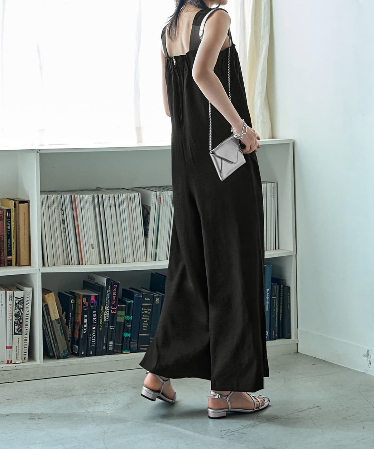 着用イメージ 167cm ブラック 02