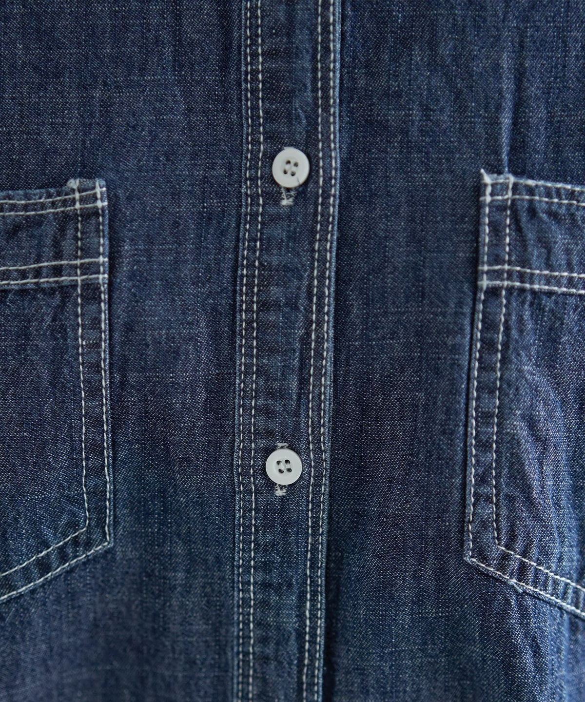 着用イメージ 166cm ダークブルー