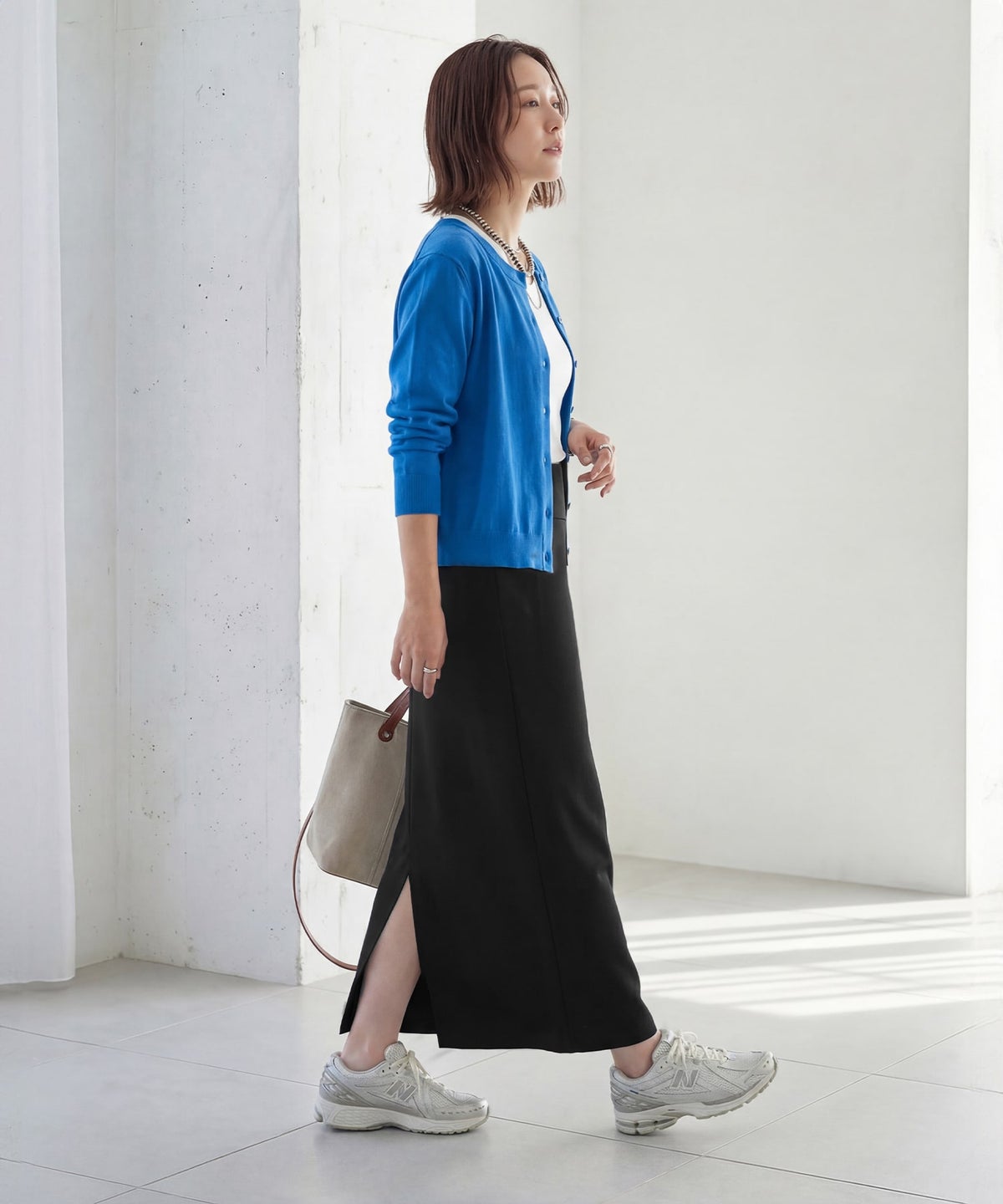 着用イメージ 167cm ブラック