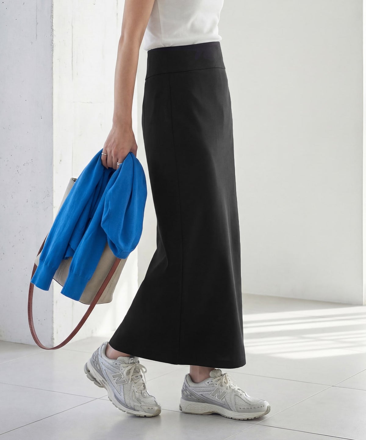 着用イメージ 167cm ブラック