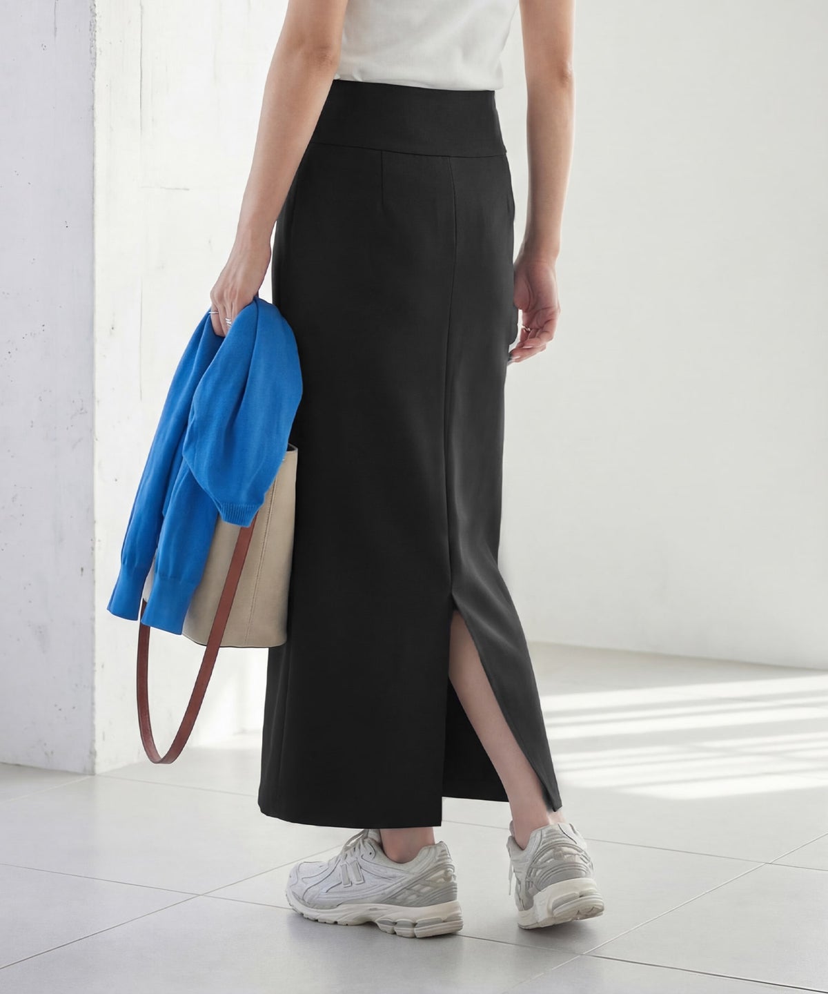 着用イメージ 167cm ブラック