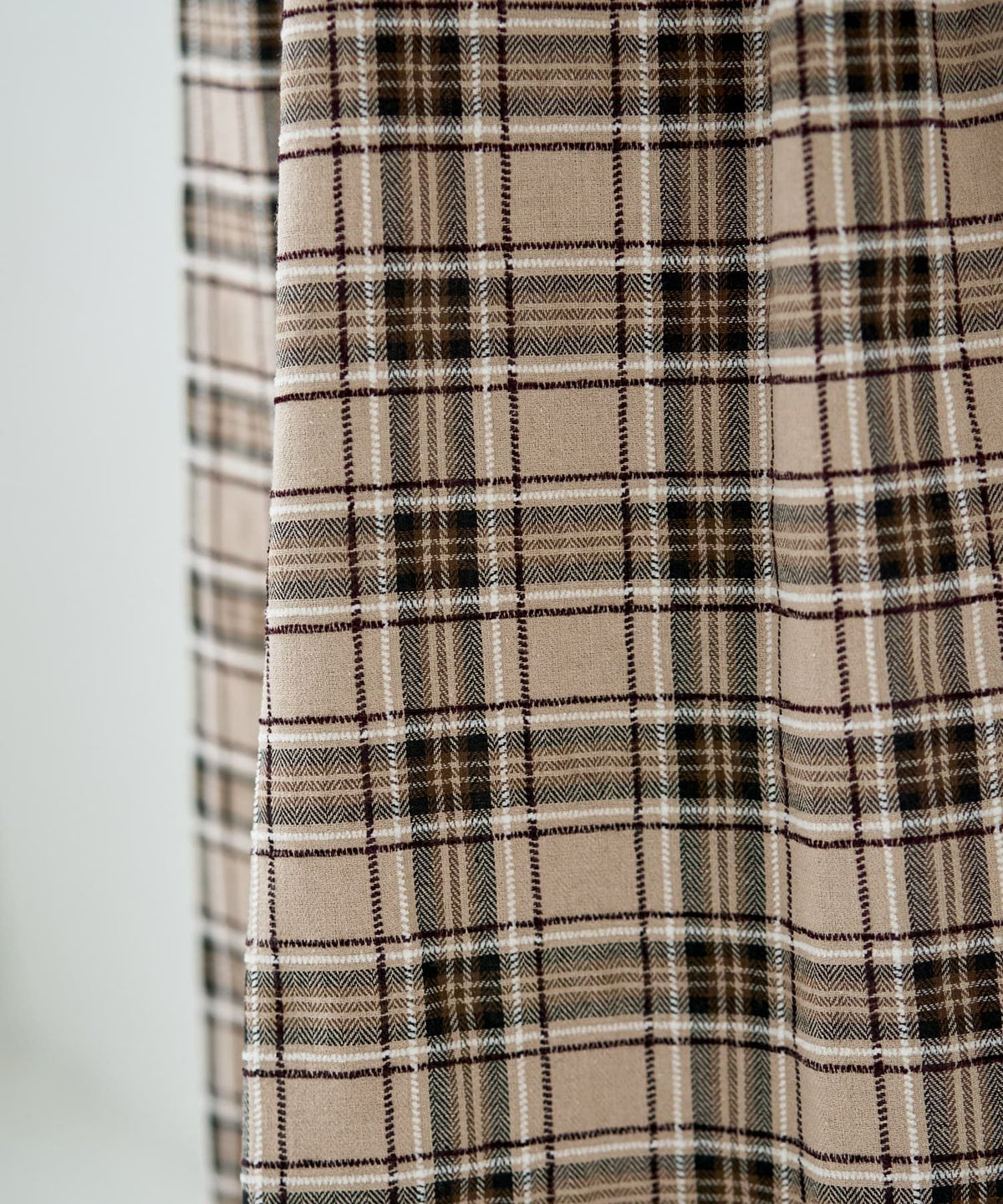 着用イメージ 166cm ベージュミックス 02サイズ