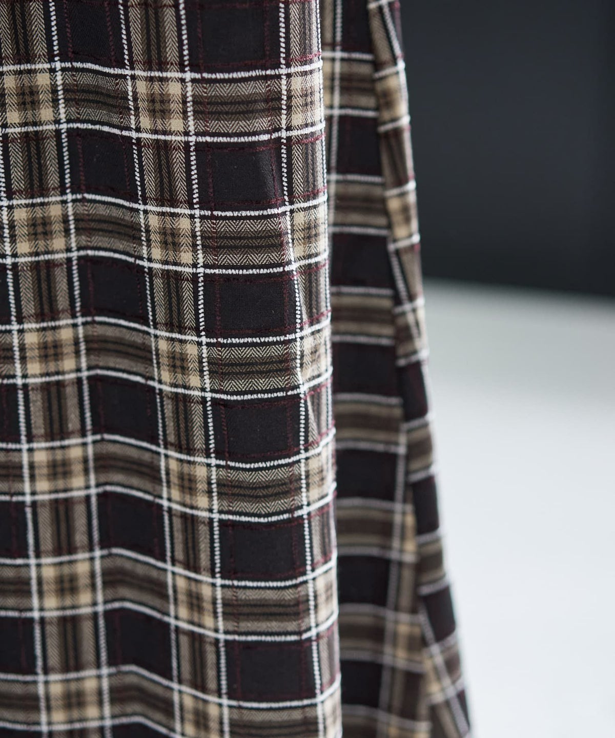 着用イメージ 166cm ブラックミックス 02サイズ