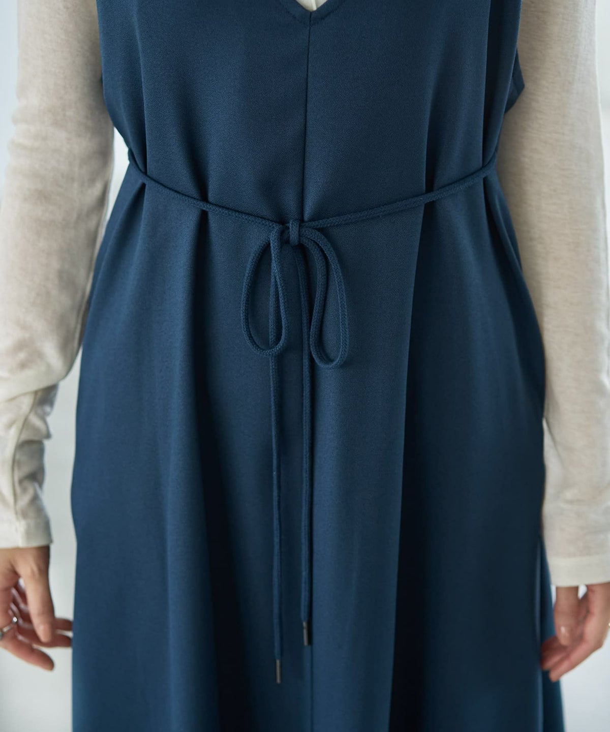 着用イメージ 166cm コバルトブルー 02サイズ