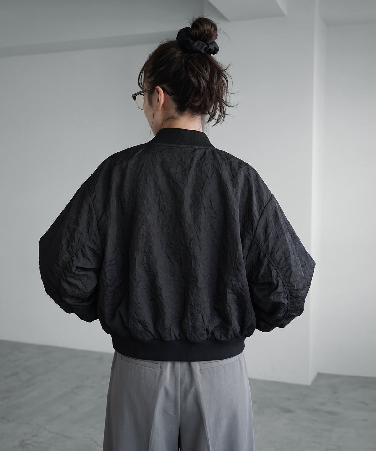 着用イメージ 170cm ブラック