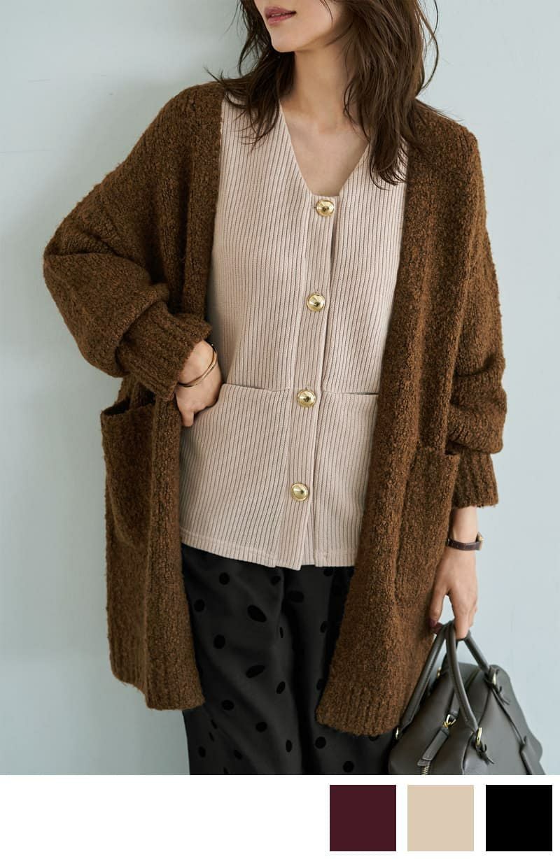 Urban Snap Cardigan | DELICIOUS（デリシャス）| JAMES & CO.鎌倉
