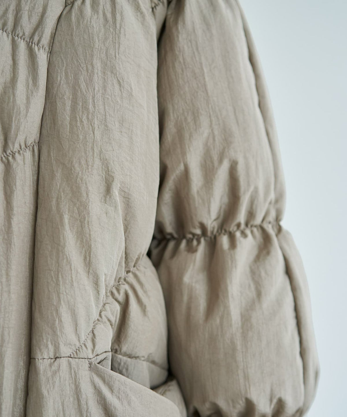 着用イメージ 166cm サンドベージュ