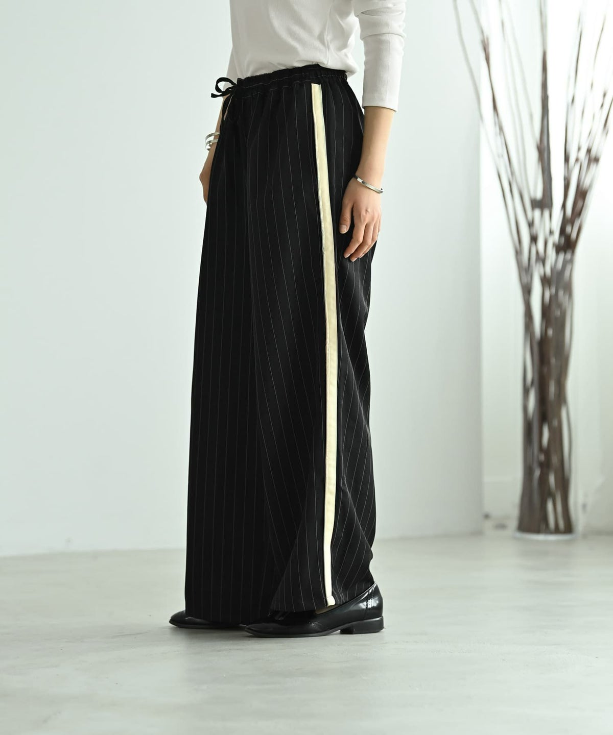 着用イメージ 167cm ブラック