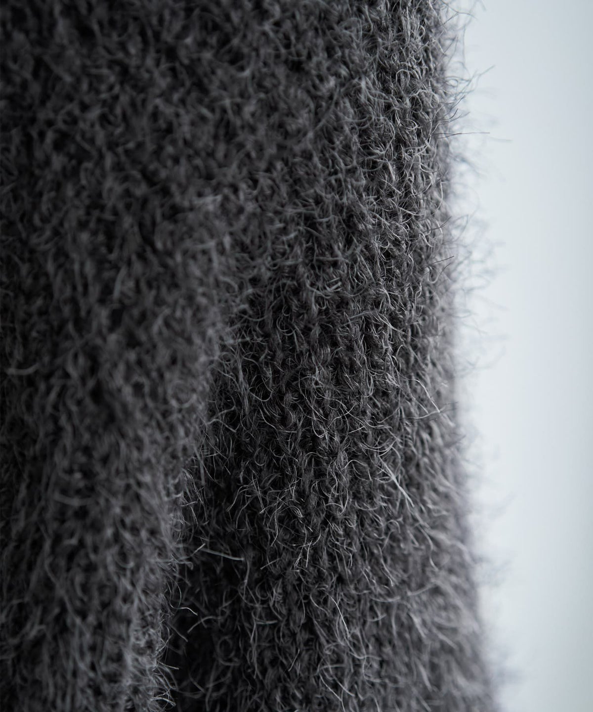 着用イメージ 166cm チャコールグレー