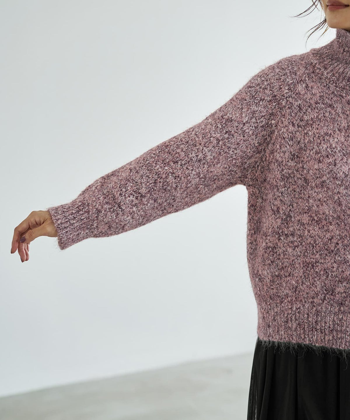 着用イメージ 166cm ピンクミックス