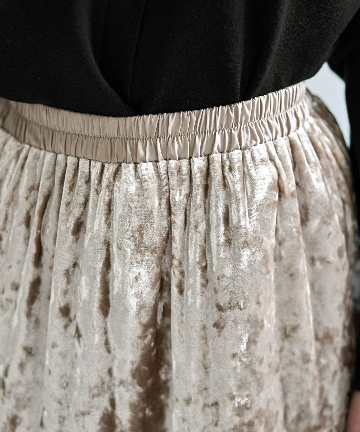 着用イメージ 167cm グレージュ 02サイズ