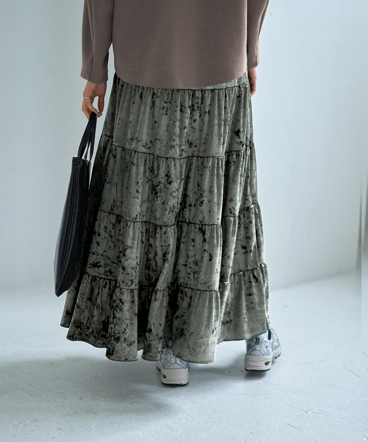 着用イメージ 167cm モスグリーン 02サイズ