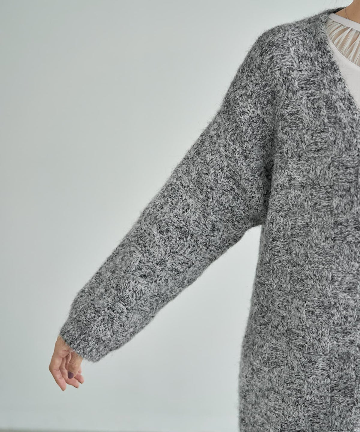 着用イメージ 166cm グレーミックス