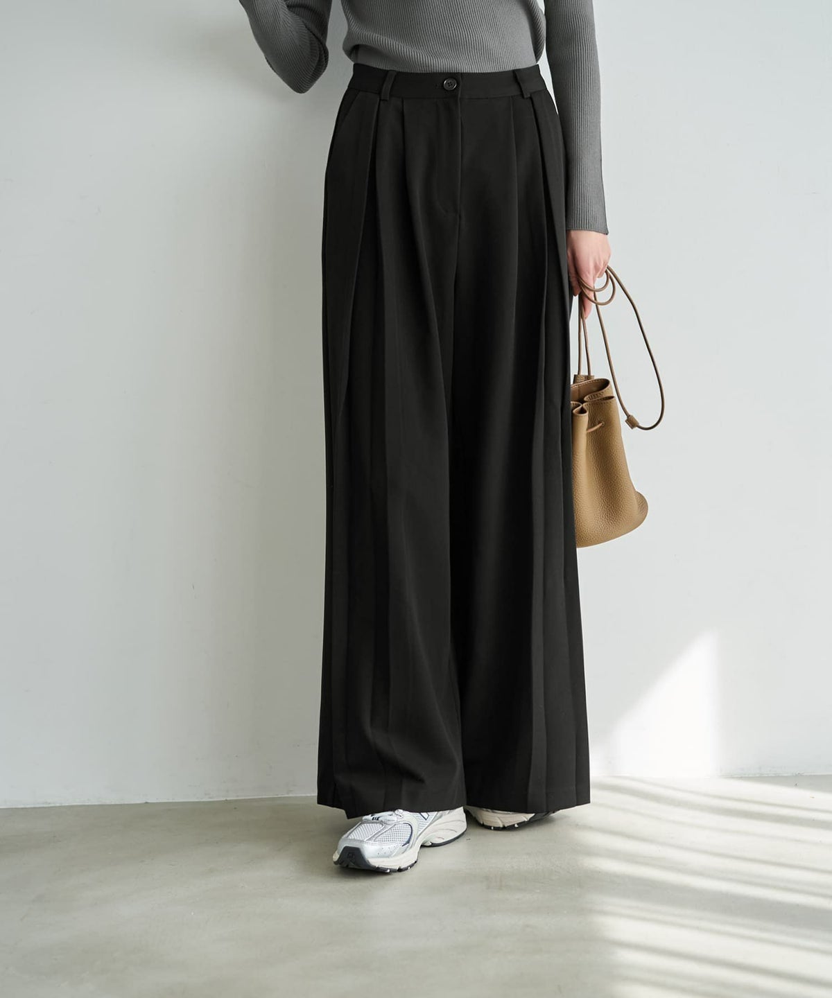 着用イメージ 167cm ブラック Sサイズ