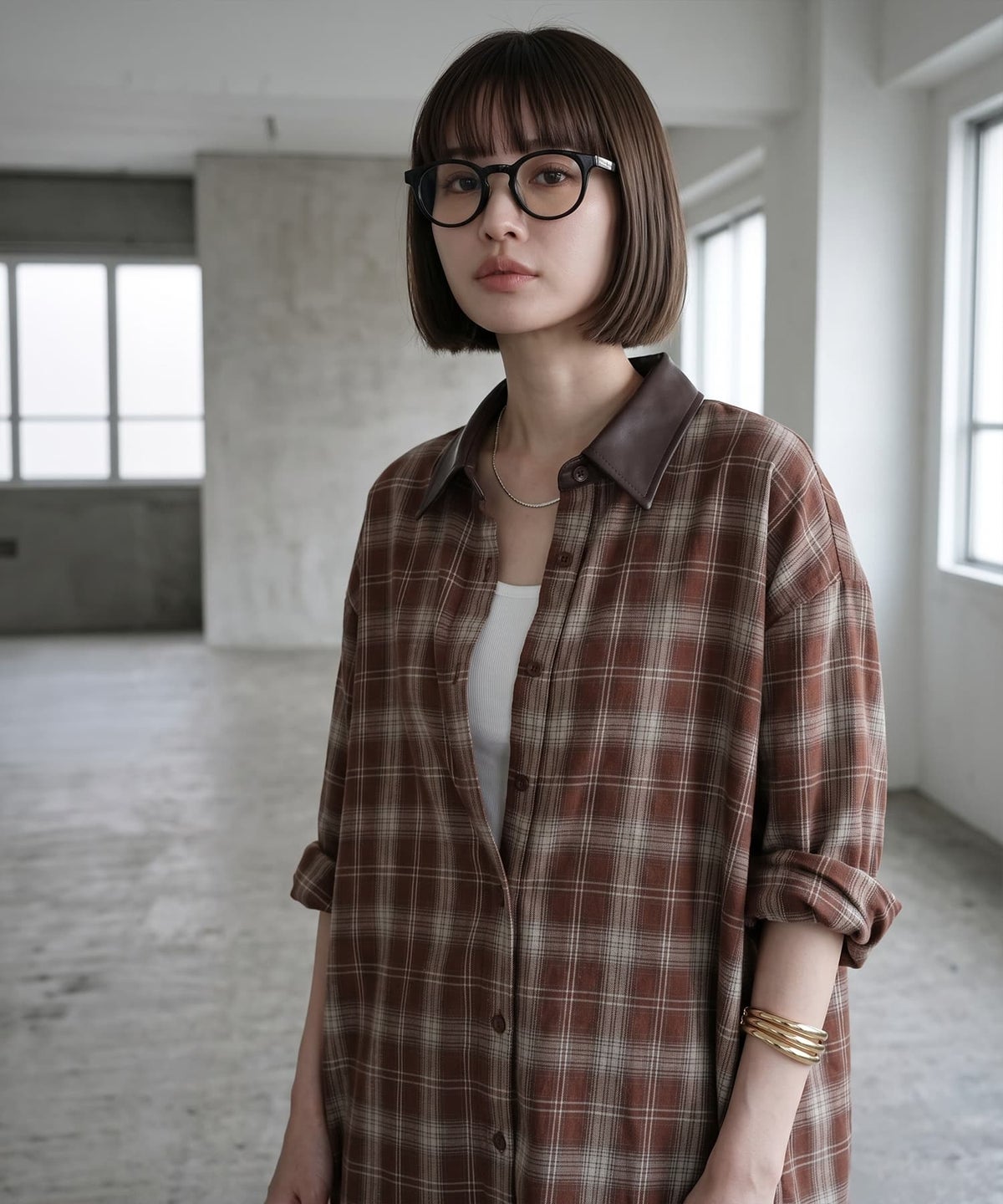 着用イメージ 170cm レッド