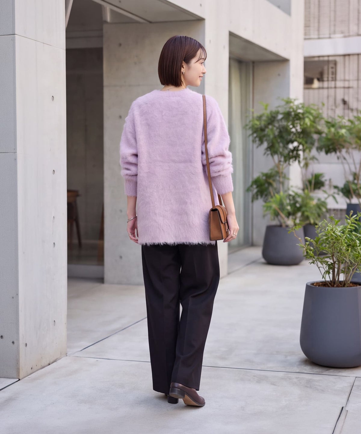 着用イメージ 163cm ピンク