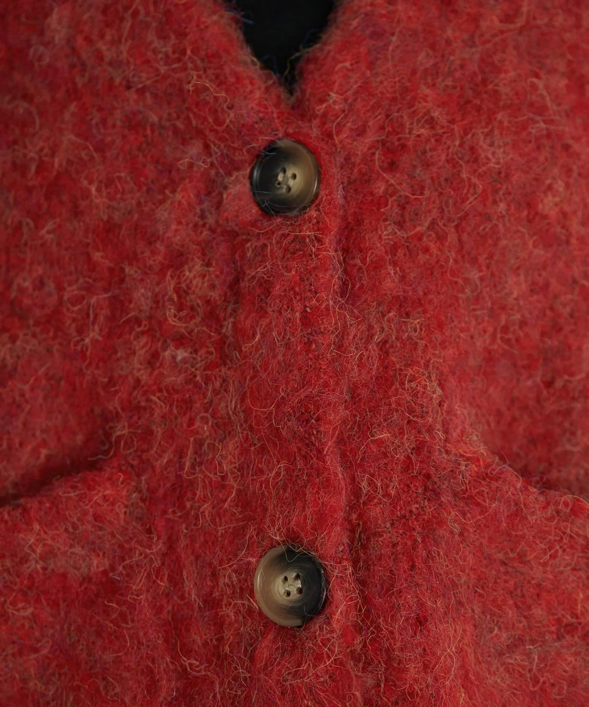 着用イメージ 166cm レッド