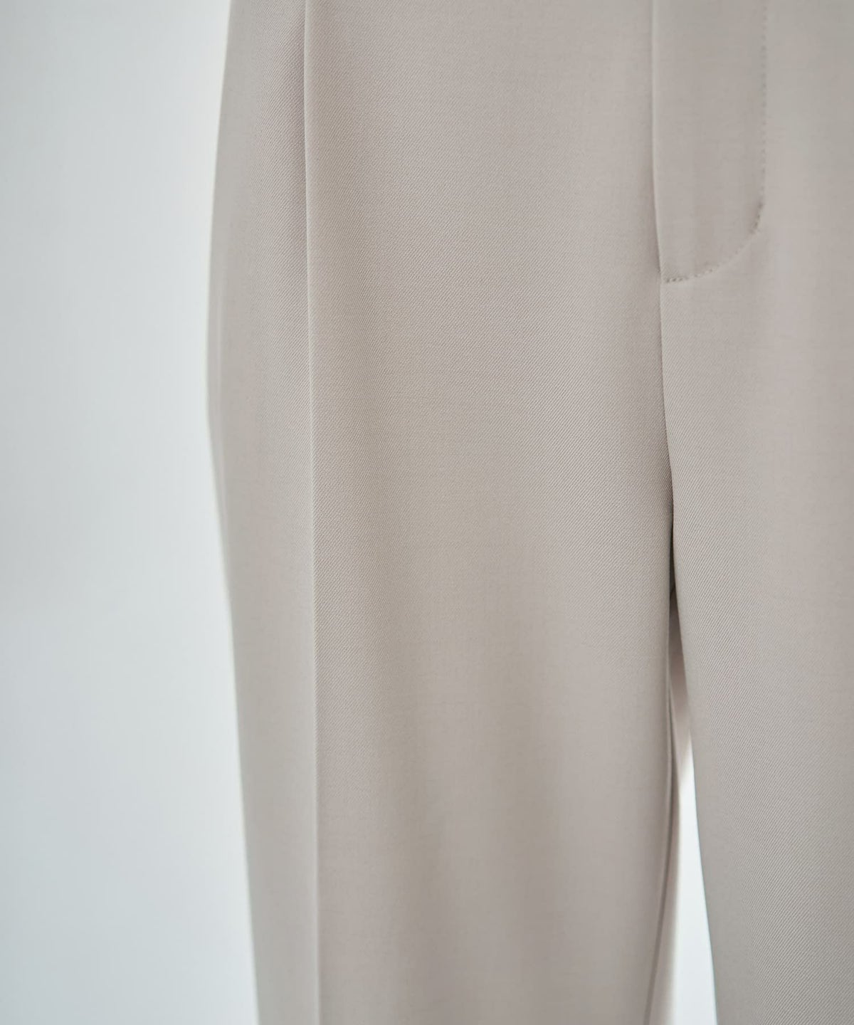 着用イメージ 167cm グレージュ Sサイズ