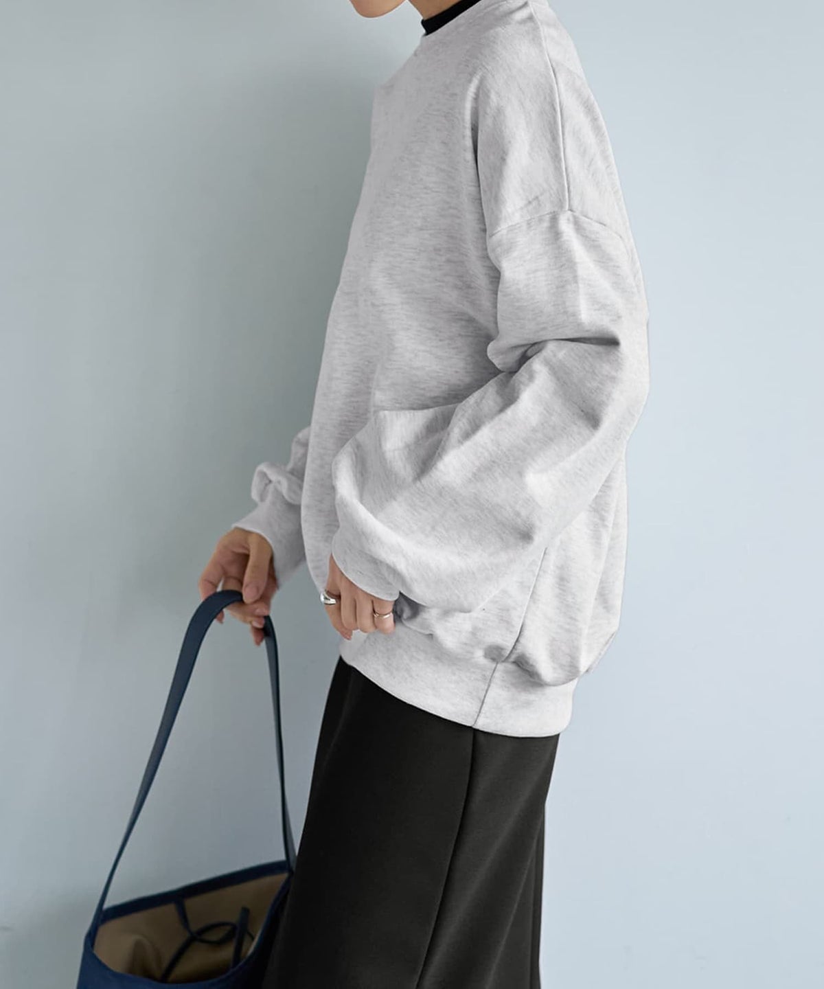 着用イメージ 166cm マーブル