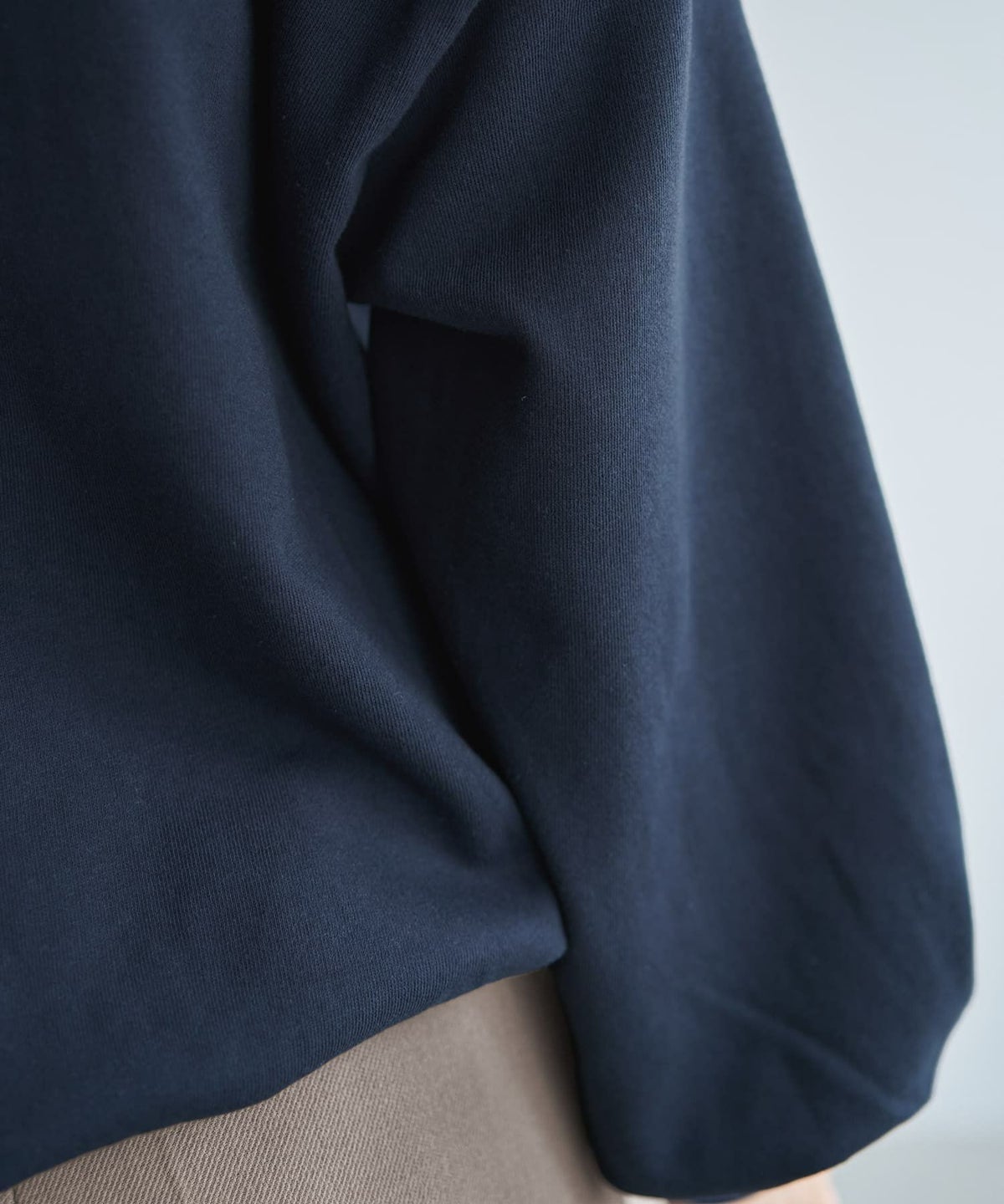 着用イメージ 166cm ネイビー