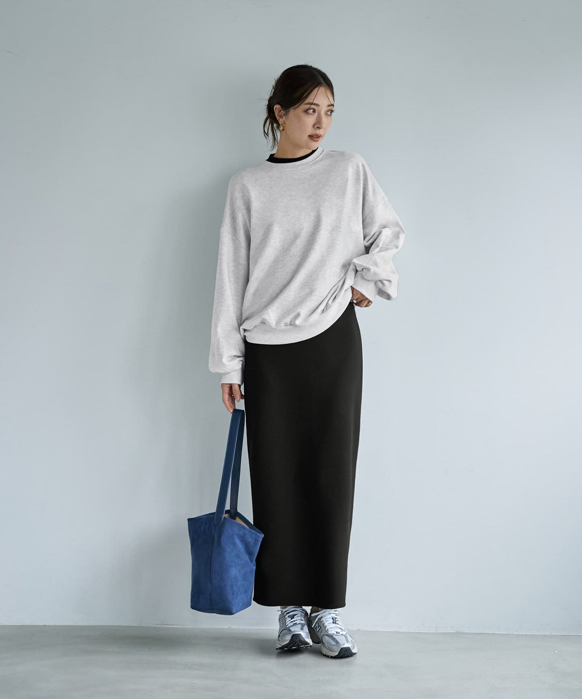 着用イメージ 166cm マーブル