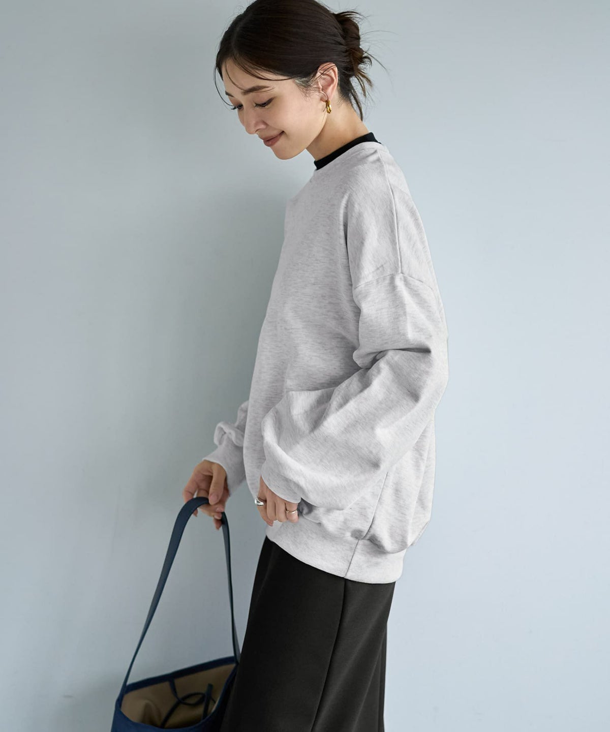 着用イメージ 166cm マーブル