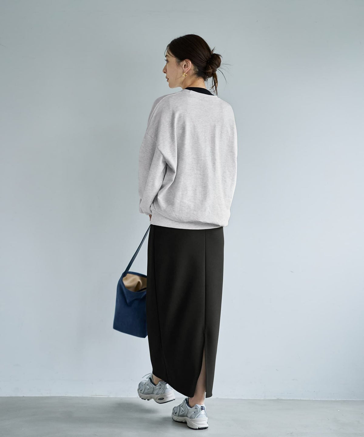 着用イメージ 166cm マーブル