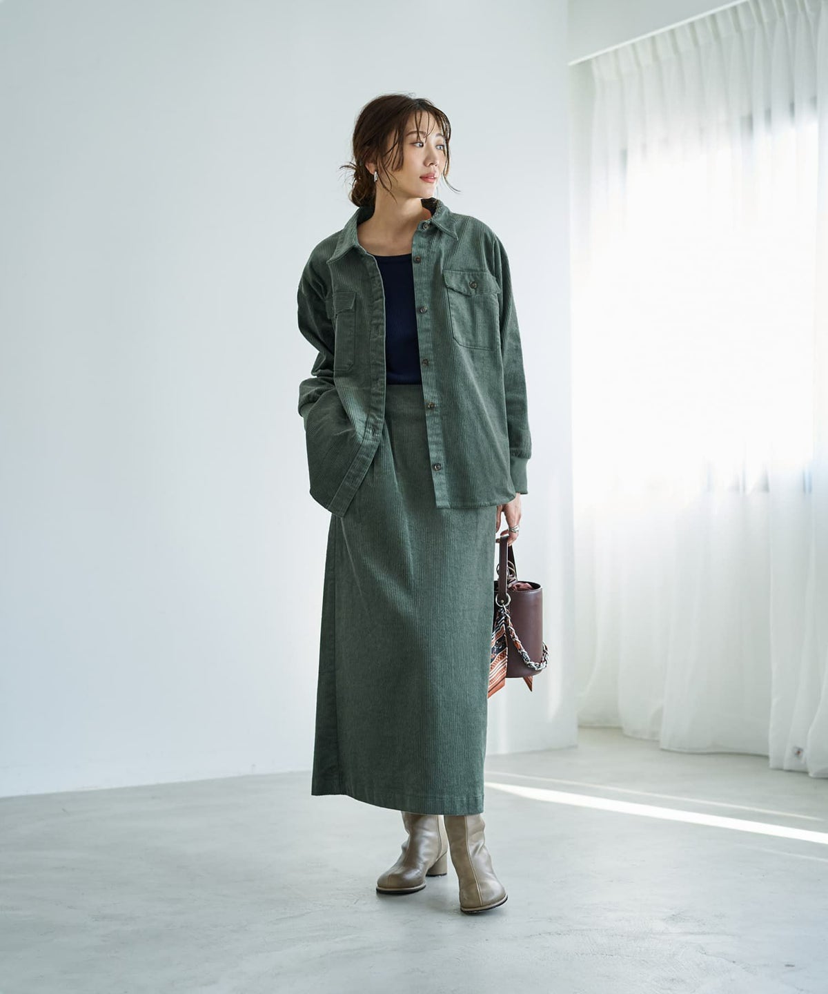 着用イメージ 166cm ジェイド