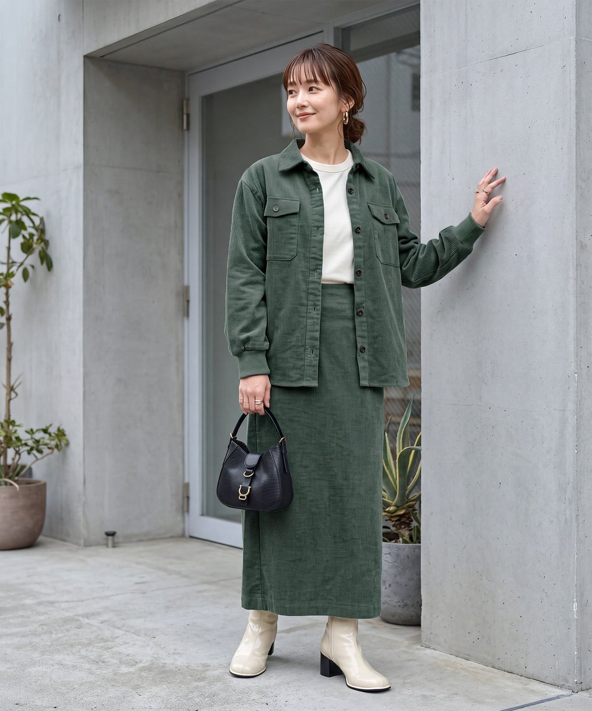 着用イメージ 163cm ジェイド