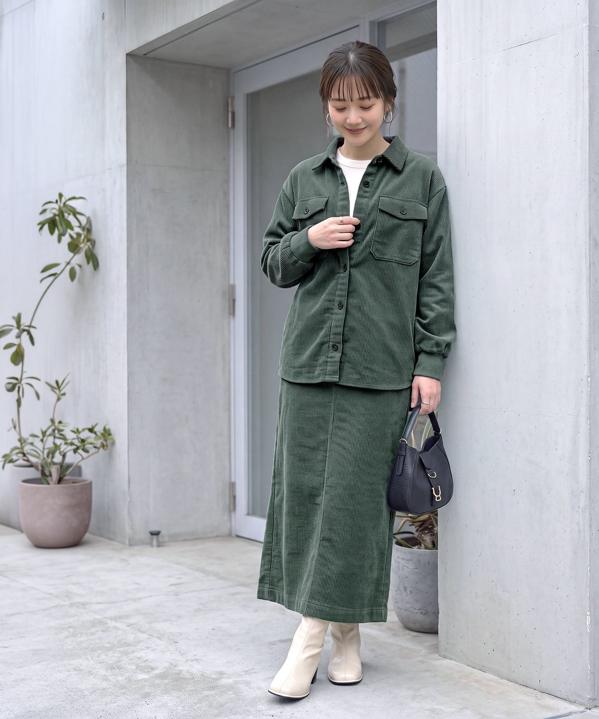 着用イメージ 163cm ジェイド