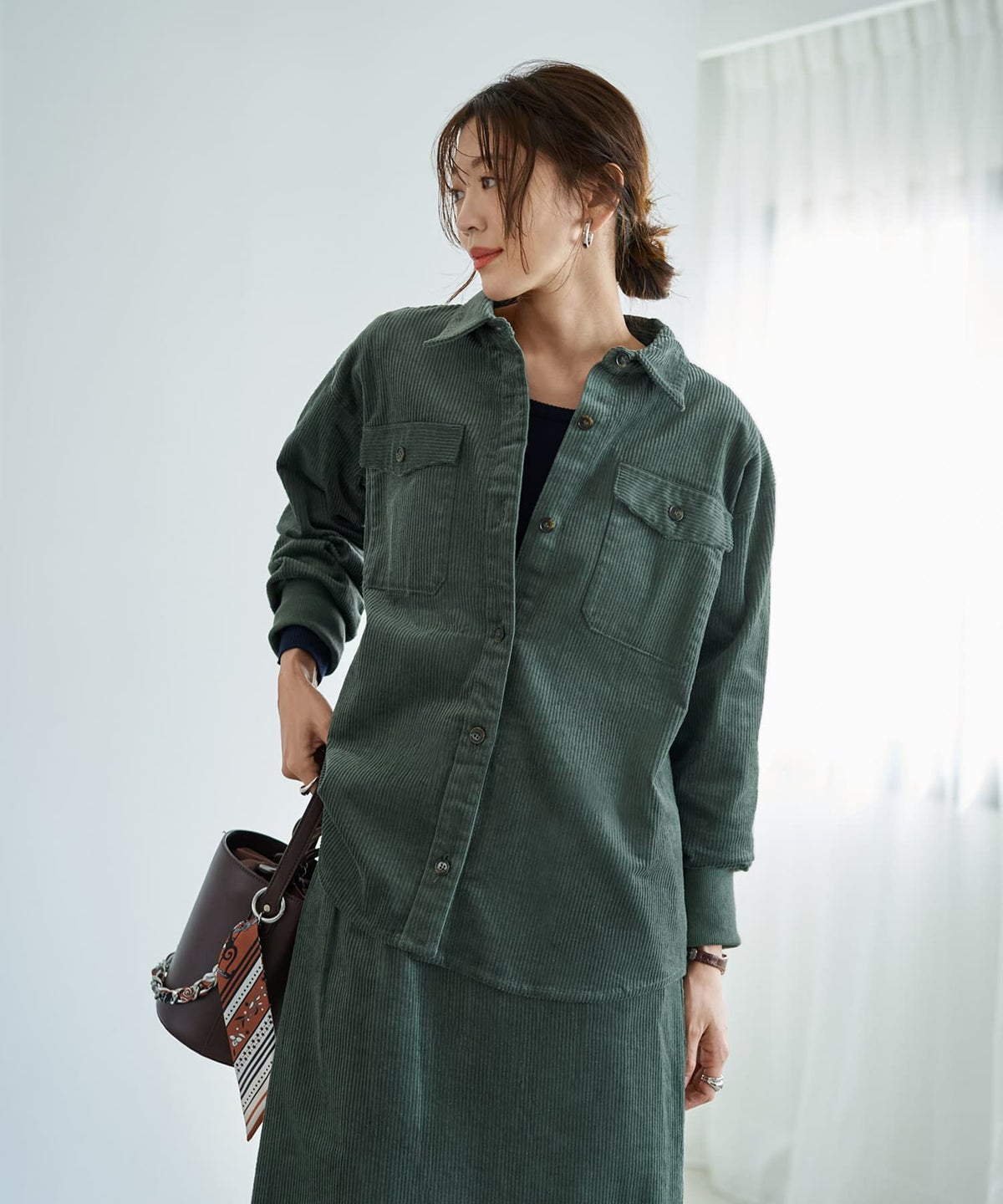 着用イメージ 166cm ジェイド