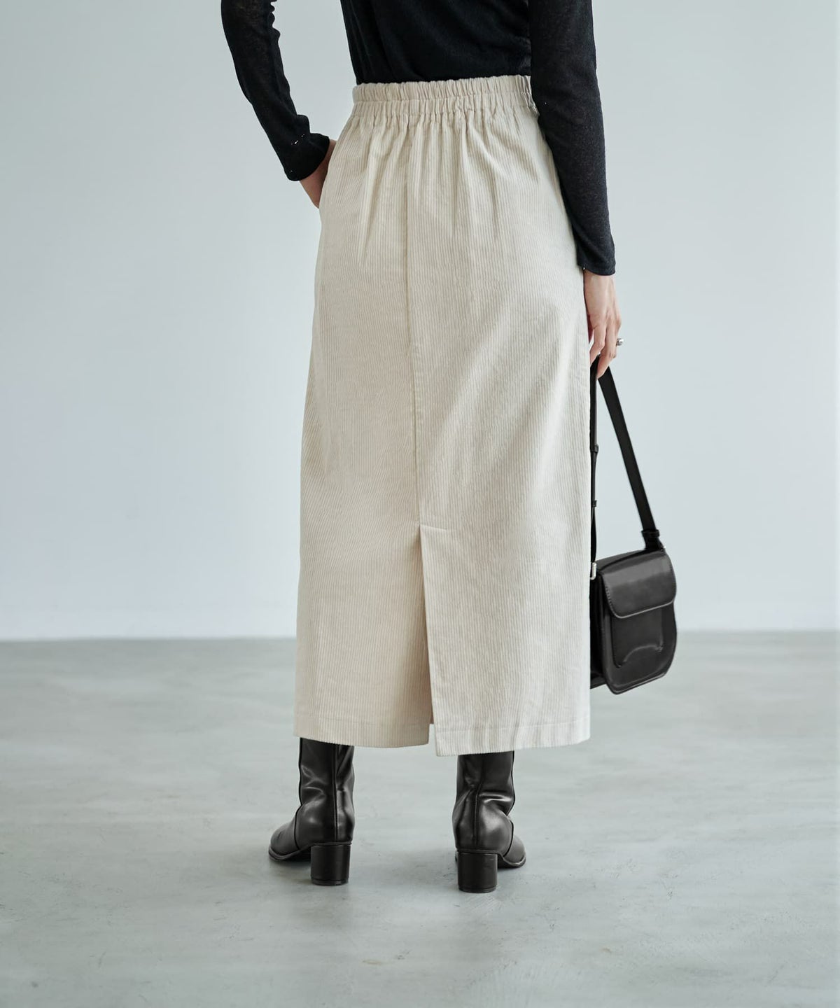 着用イメージ 166cm エクリュ