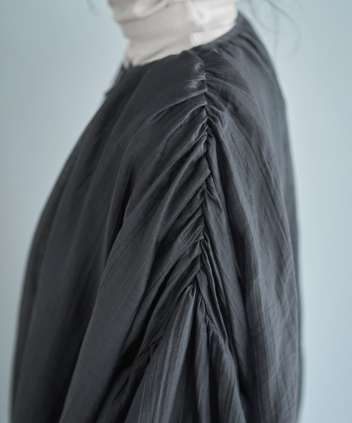 着用イメージ 166cm ダークグレー
