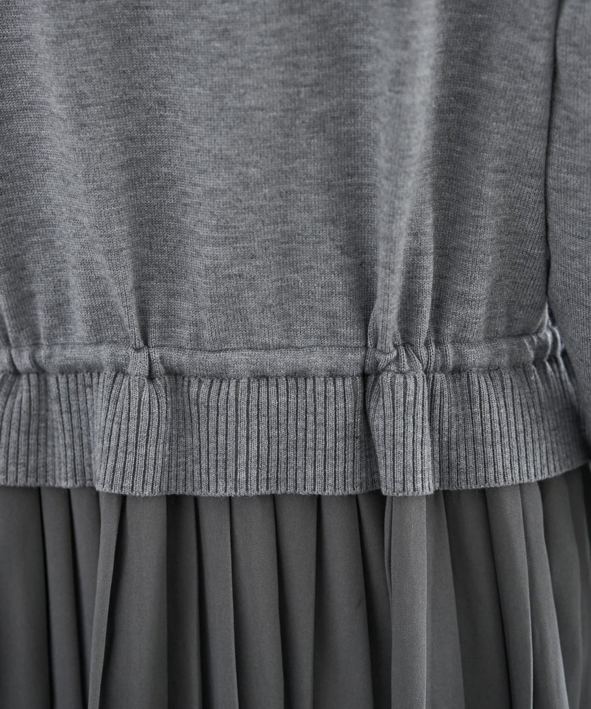 着用イメージ 166cm グレー