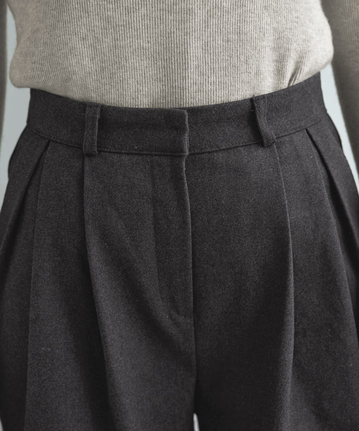 着用イメージ 166cm チャコール Sサイズ