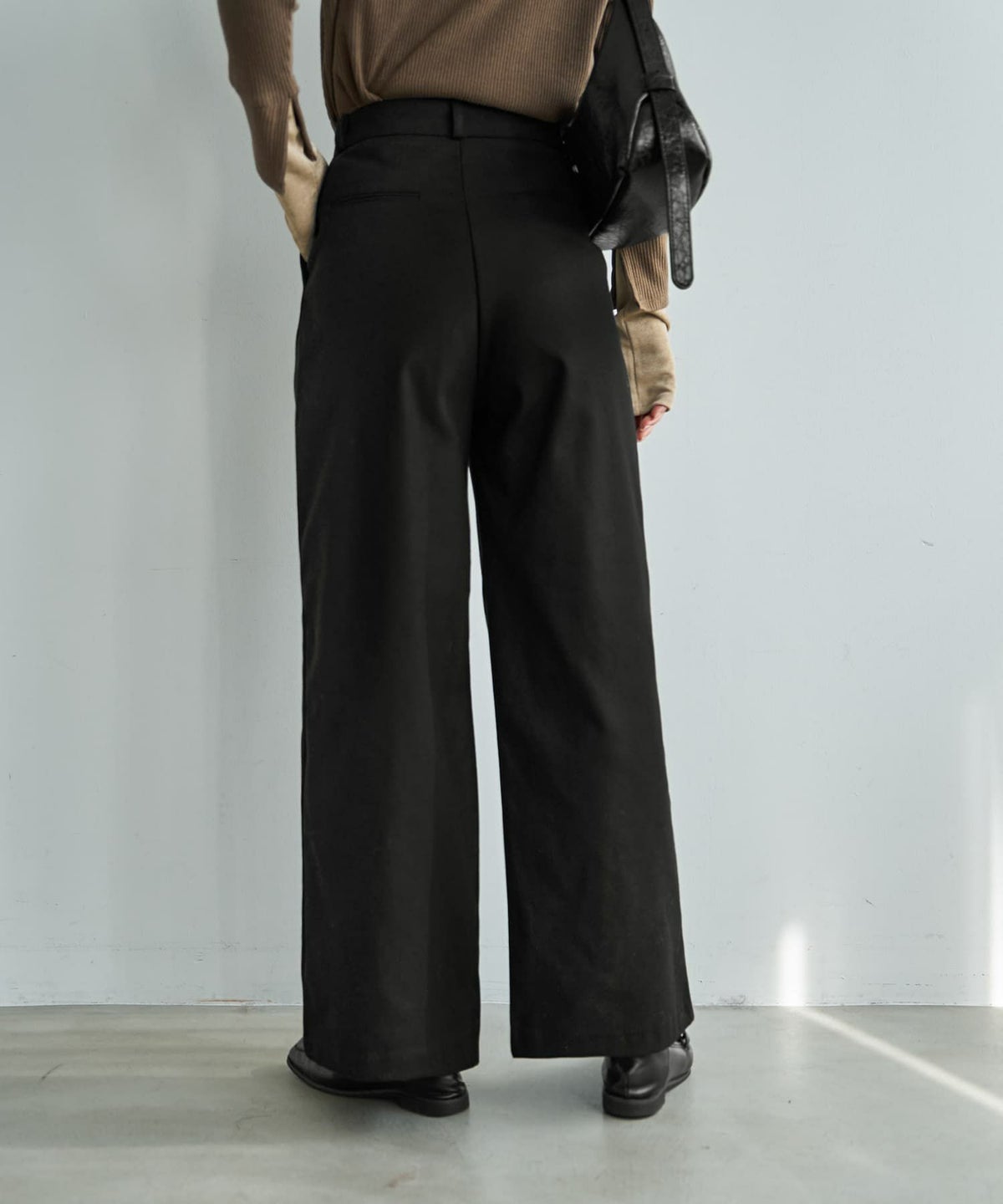 着用イメージ 166cm ブラック Sサイズ