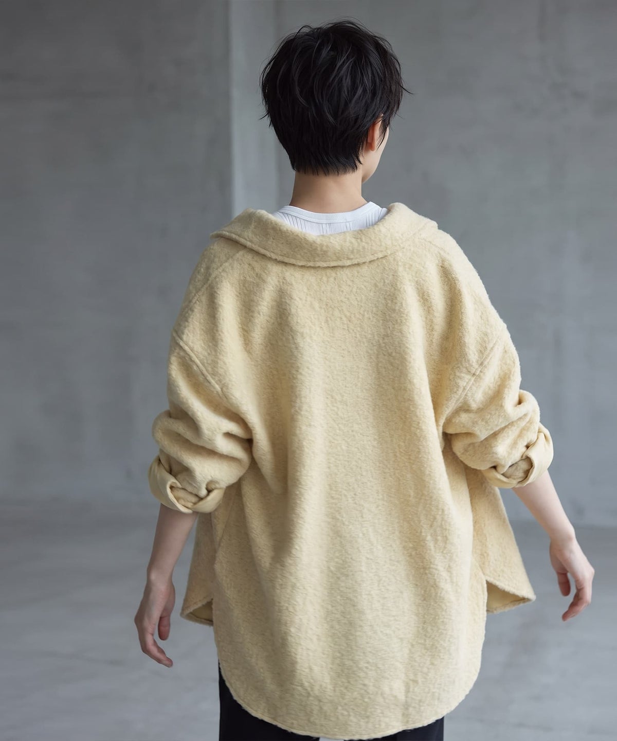 着用イメージ 170cm イエロー