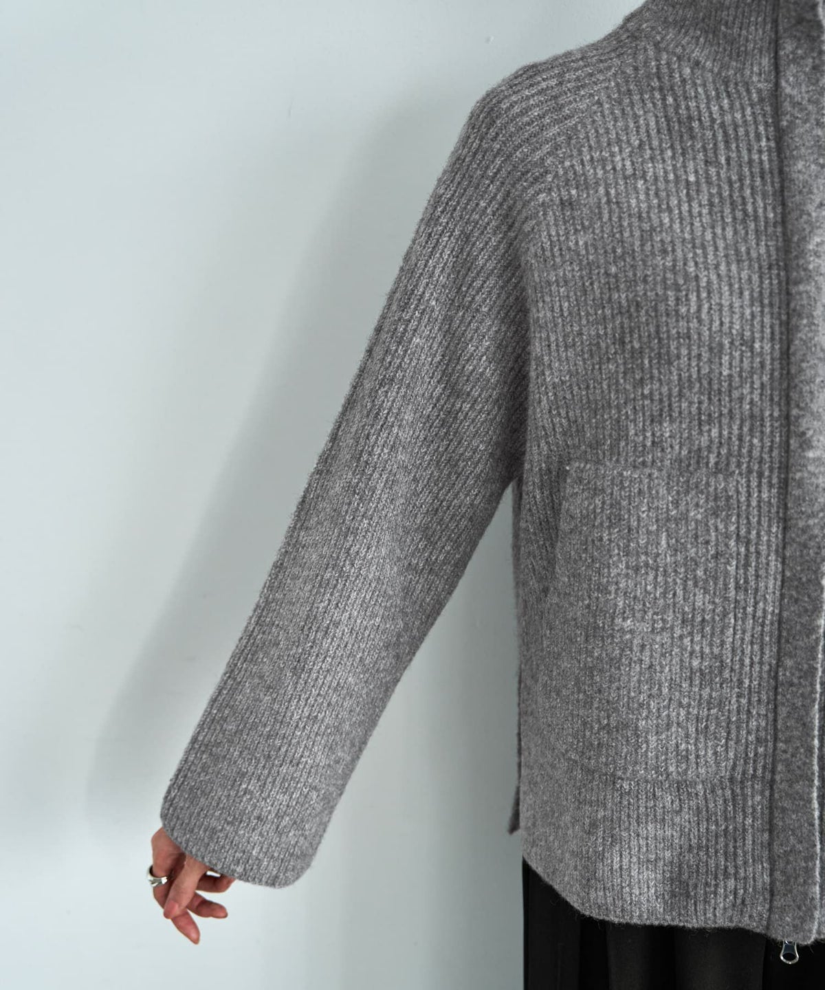 着用イメージ 165cm グレー
