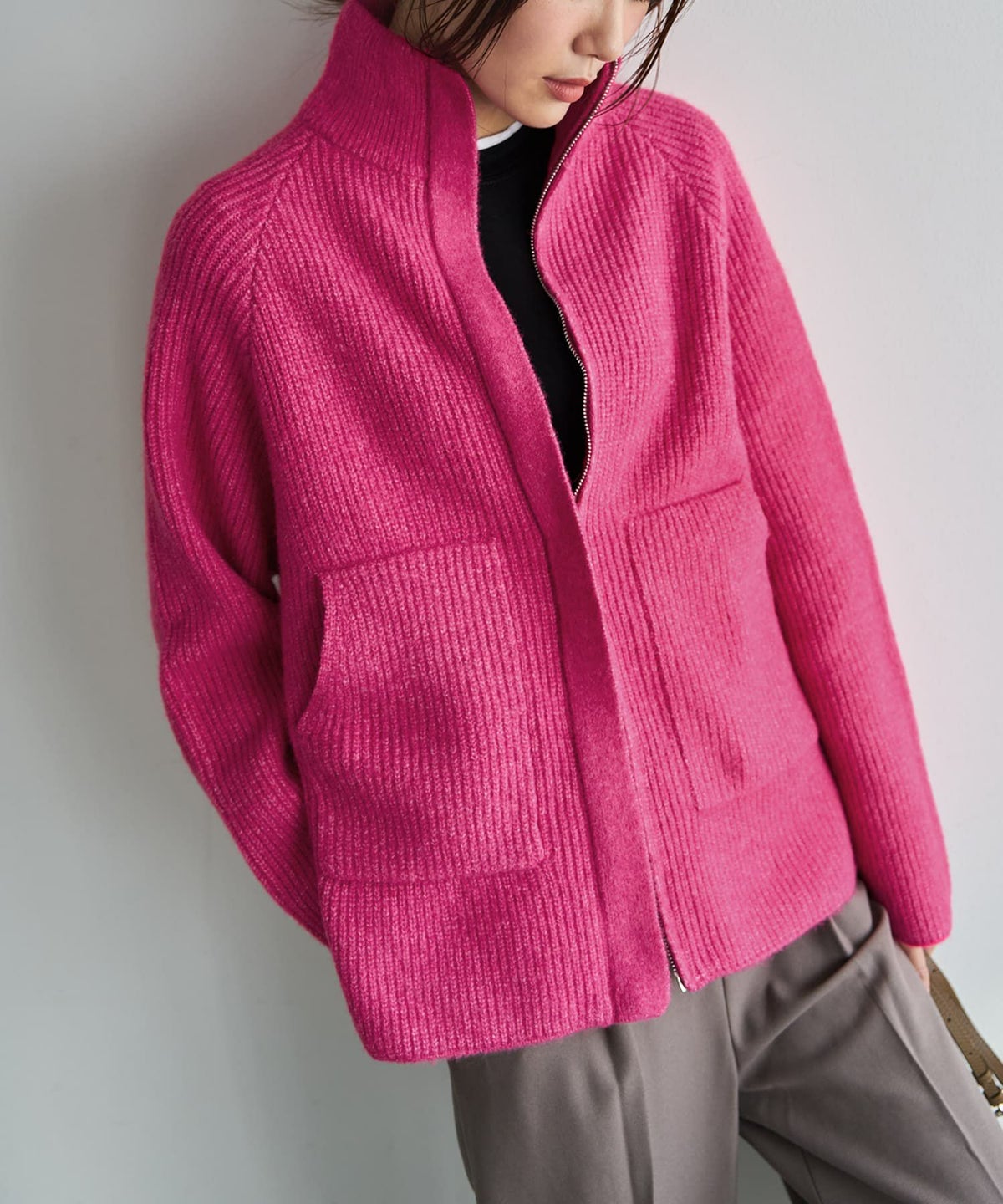 着用イメージ 165cm ピンク