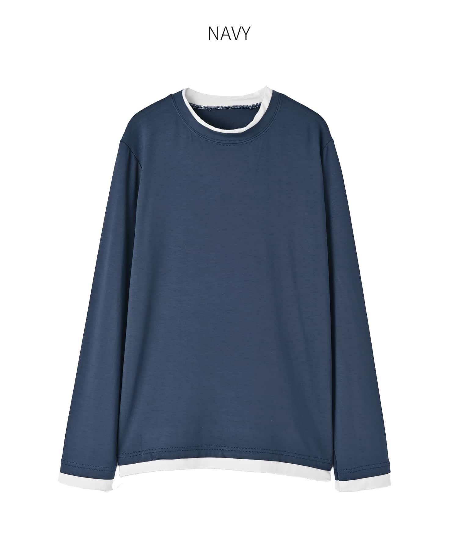 OUTLET】レイヤードカットソートップス | おしゃれな大人レディース