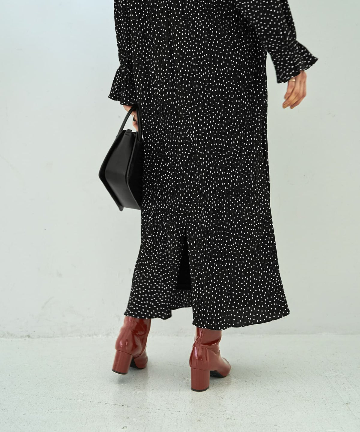 着用イメージ 167cm ブラック 02サイズ